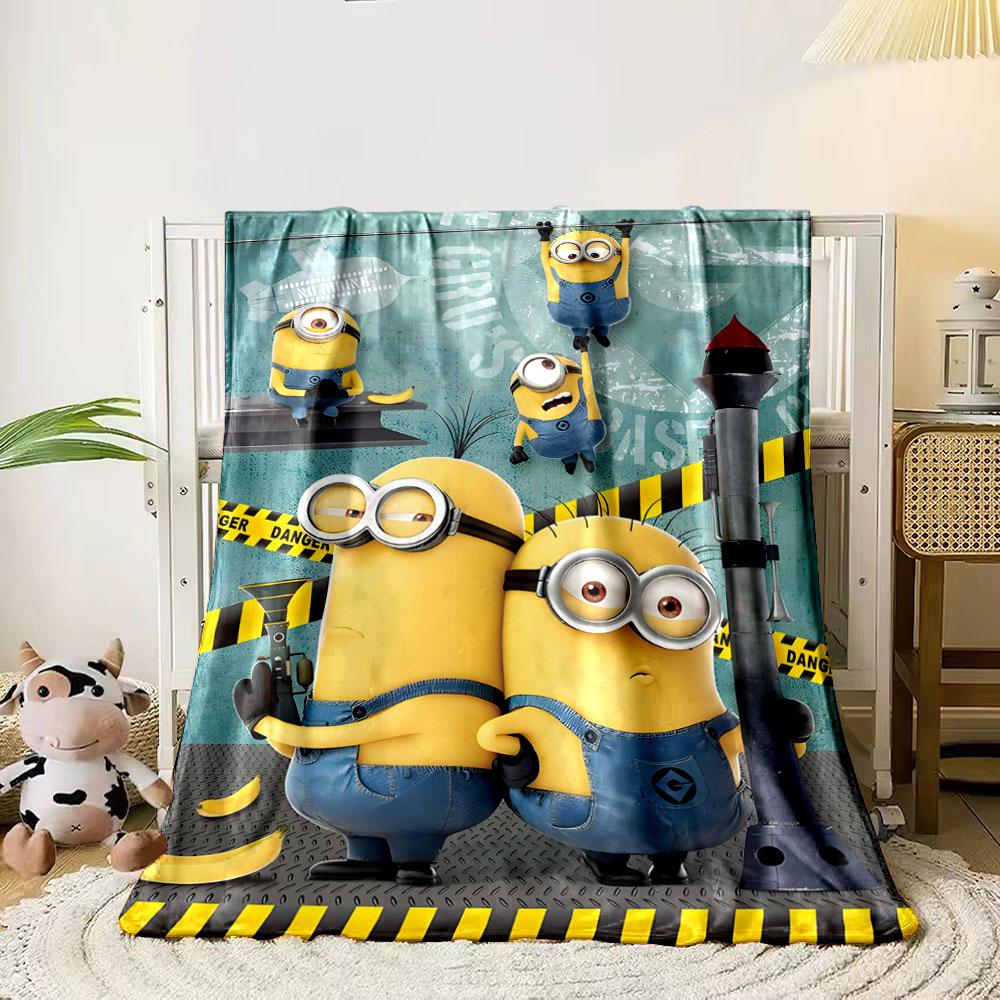 Yellow characters in blue overalls, mischievously interacting with tools. for all seasons blanket lunch break throw gift 80cm x 120cm
Yellow characters in blue overalls, mischievously interacting with tools. for all seasons blanket lunch break throw gift 80cm x 120cm