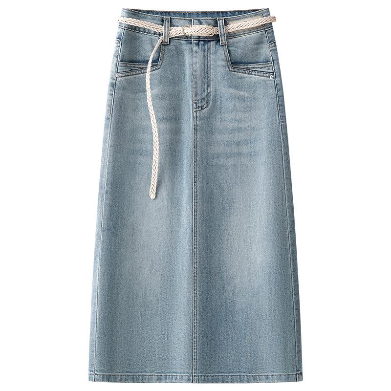 Summer 2025 Women s High-Waist Blue Denim Midi Skirt - Slimming A-Line for Pear-Shaped Bodies 3XL
Summer 2025 Women s High-Waist Blue Denim Midi Skirt - Slimming A-Line for Pear-Shaped Bodies 3XL