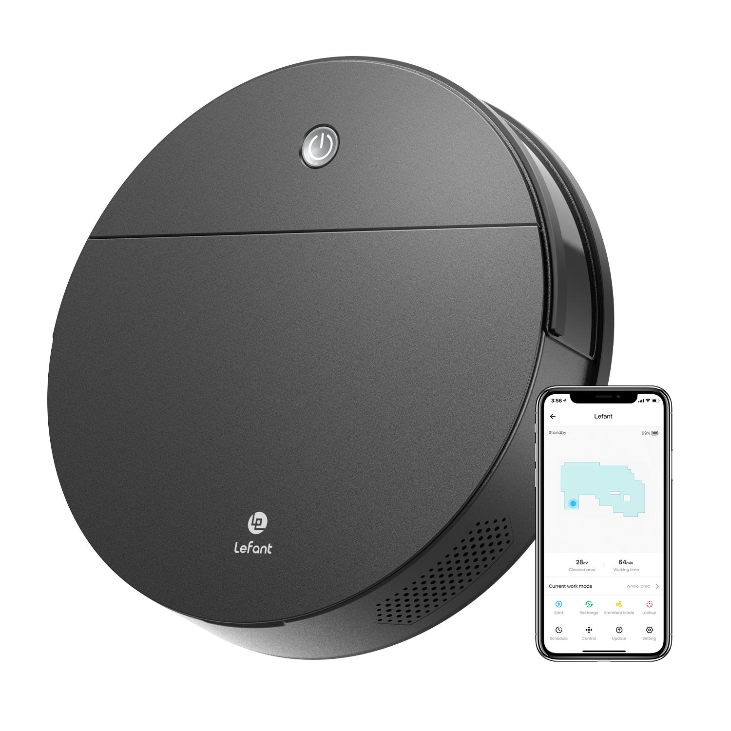 Робот-пылесос Lefant M210S Wi-Fi/приложение/Alexa/дистанционное управление Не спутывается Сильное всасывание Тонкий Низкий уровень шума Автоматическая самозарядка
Робот-пылесос Lefant M210S Wi-Fi/приложение/Alexa/дистанционное управление Не спутывается Сильное всасывание Тонкий Низкий уровень шума Автоматическая самозарядка