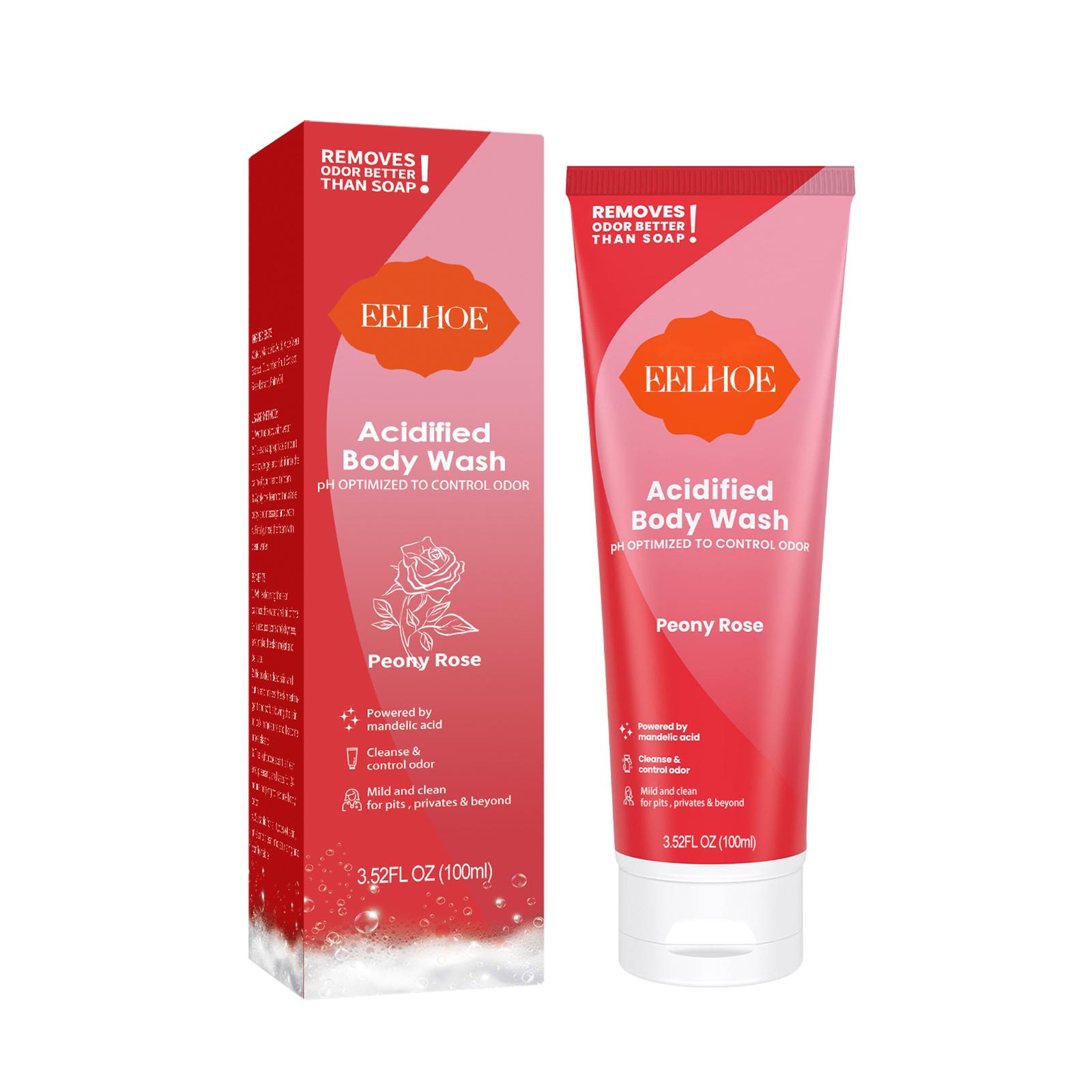 EELHOE Odor-Eliminating Shower Gel 100ml: Deep Cleansing/Exfoliating/Odor Removal/Skin-Softening Shower Gel
EELHOE Odor-Eliminating Shower Gel 100ml: Deep Cleansing/Exfoliating/Odor Removal/Skin-Softening Shower Gel