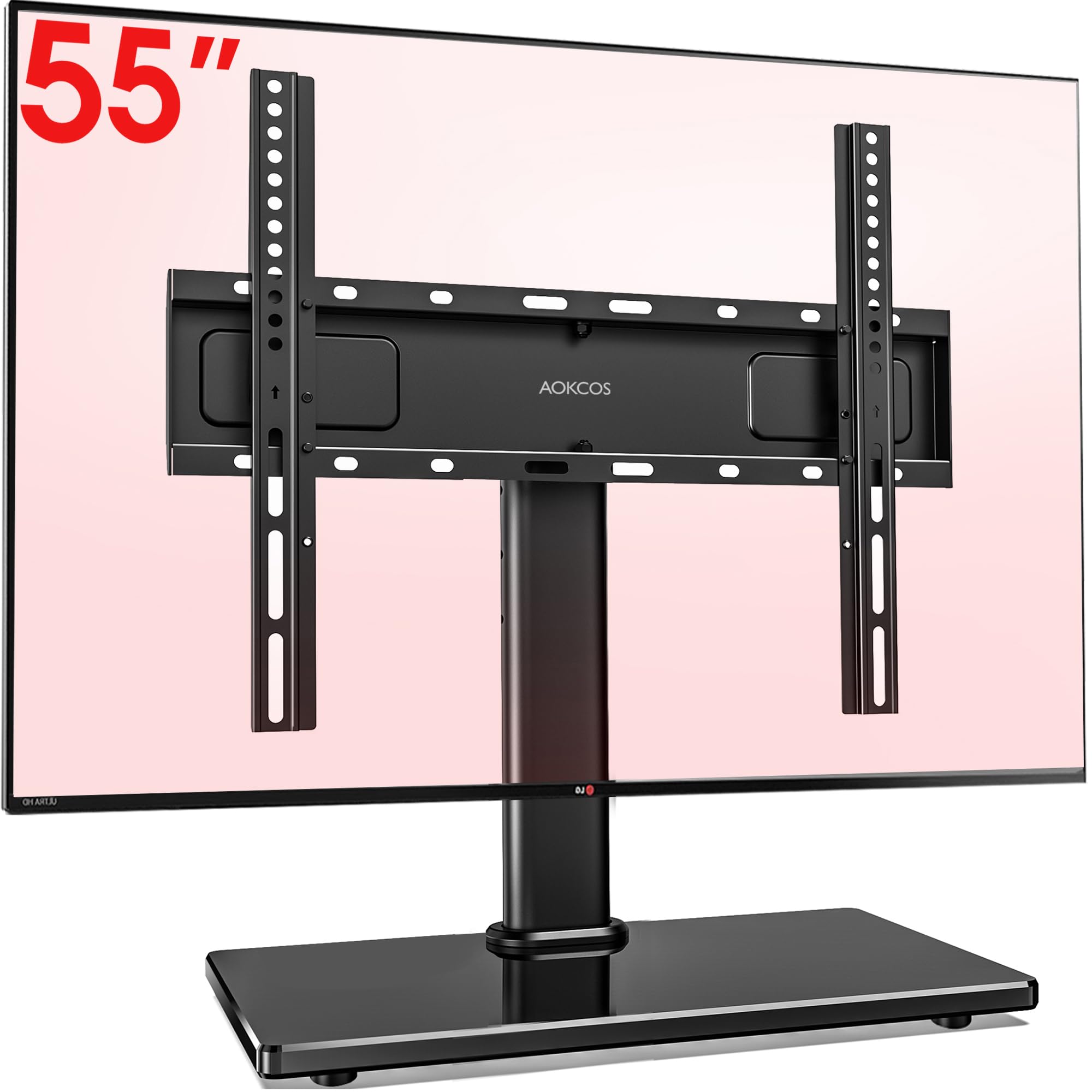 AOKCOS TV tabletop compatible with TV height load wall mounted stand, stand, 27-55 inches, stand, swingable, tiltable, adjustable, 40KG, TTC1403AGB-JP чорний
AOKCOS TV tabletop compatible with TV height load wall mounted stand, stand, 27-55 inches, stand, swingable, tiltable, adjustable, 40KG, TTC1403AGB-JP чорний