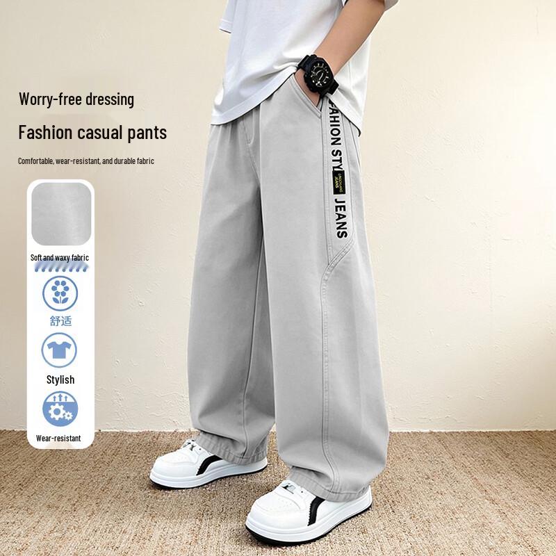 Prince Frog Boys Summer Thin Wide-Leg Cargo Pants 170
Prince Frog Boys Summer Thin Wide-Leg Cargo Pants 170