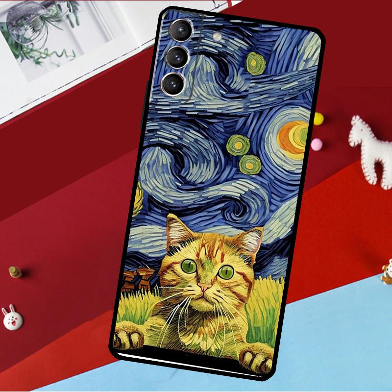 Чехол для телефона Samsung Galaxy S26 S25 S24 S21 S22 S23 Ultra S10 Plus S20 FE S25 FE Кот Ван Гог Звездная ночь Galaxy S21Ultra
Чехол для телефона Samsung Galaxy S26 S25 S24 S21 S22 S23 Ultra S10 Plus S20 FE S25 FE Кот Ван Гог Звездная ночь Galaxy S21Ultra