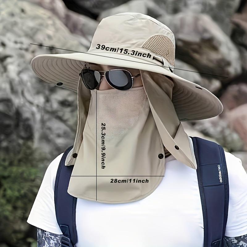 1pc Men s Waterproof Sun Hat, Large Round Hat, Foldable With Removable Mask, Sun Protection, Perfect For Summer Outdoor Work хакі
1pc Men s Waterproof Sun Hat, Large Round Hat, Foldable With Removable Mask, Sun Protection, Perfect For Summer Outdoor Work хакі