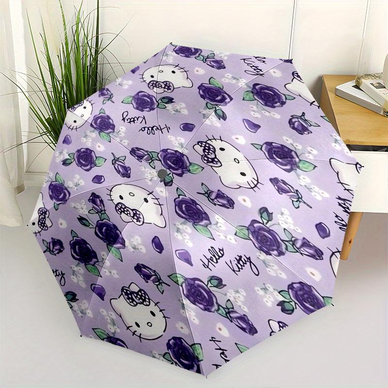 Hello Kitty,Floral Pattern Automatic Umbrella-Foldable, Durable 8-Bone Design, Compact and Stylish, Great for Camping, Halloween, Christmas,
Hello Kitty,Floral Pattern Automatic Umbrella-Foldable, Durable 8-Bone Design, Compact and Stylish, Great for Camping, Halloween, Christmas,