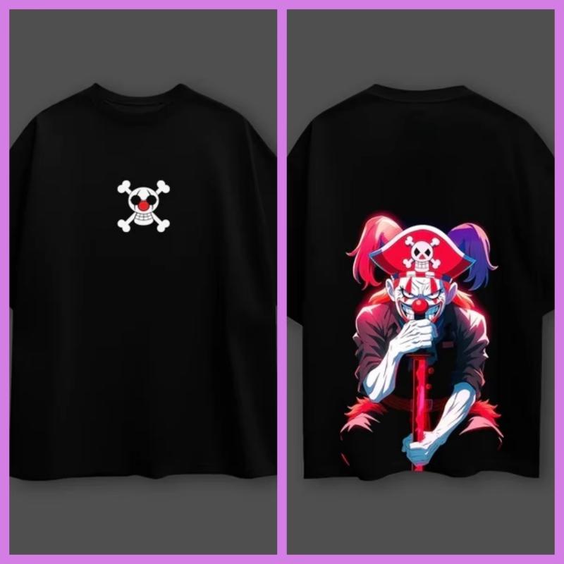 One Piece Anime Buggy The Clown Oversized Cotton Tshirt Men and Women Breathable High Quality Y2K Short Sleeve Summer Tshirt S
One Piece Anime Buggy The Clown Oversized Cotton Tshirt Men and Women Breathable High Quality Y2K Short Sleeve Summer Tshirt S