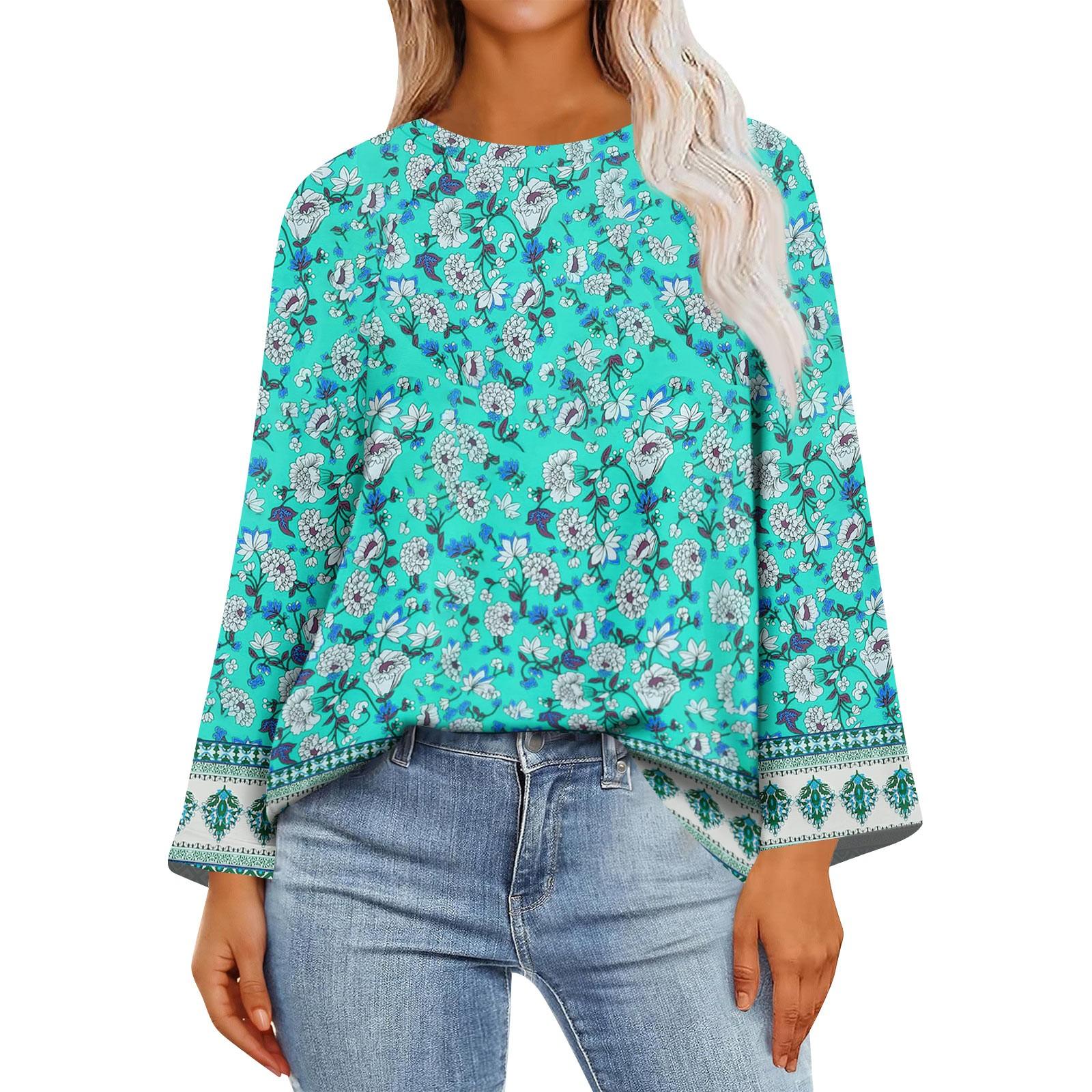 Women s Long Sleeve Shirts Graphic Tees Casual Basic Tops Pullovers XL
Women s Long Sleeve Shirts Graphic Tees Casual Basic Tops Pullovers XL