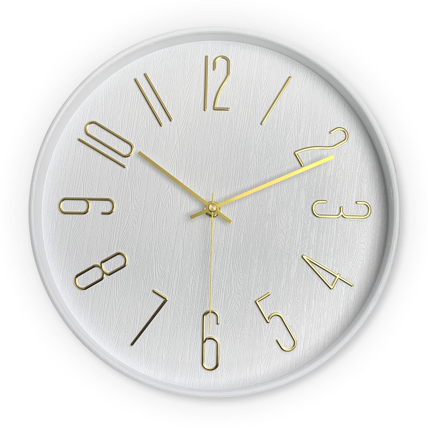 12-дюймовые высококлассные простые круглые настенные часы для декора гостиной и спальни
12-дюймовые высококлассные простые круглые настенные часы для декора гостиной и спальни