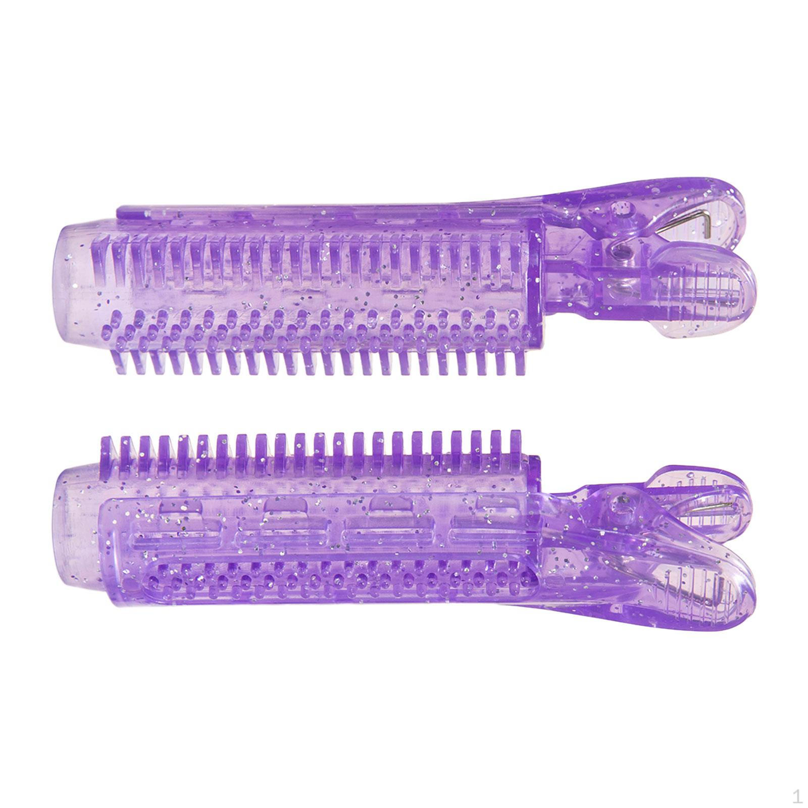2 Pack Volume Hair Clips, Styling Tool, Accessory, Lazy Roller Clips Фіолетовий
2 Pack Volume Hair Clips, Styling Tool, Accessory, Lazy Roller Clips Фіолетовий