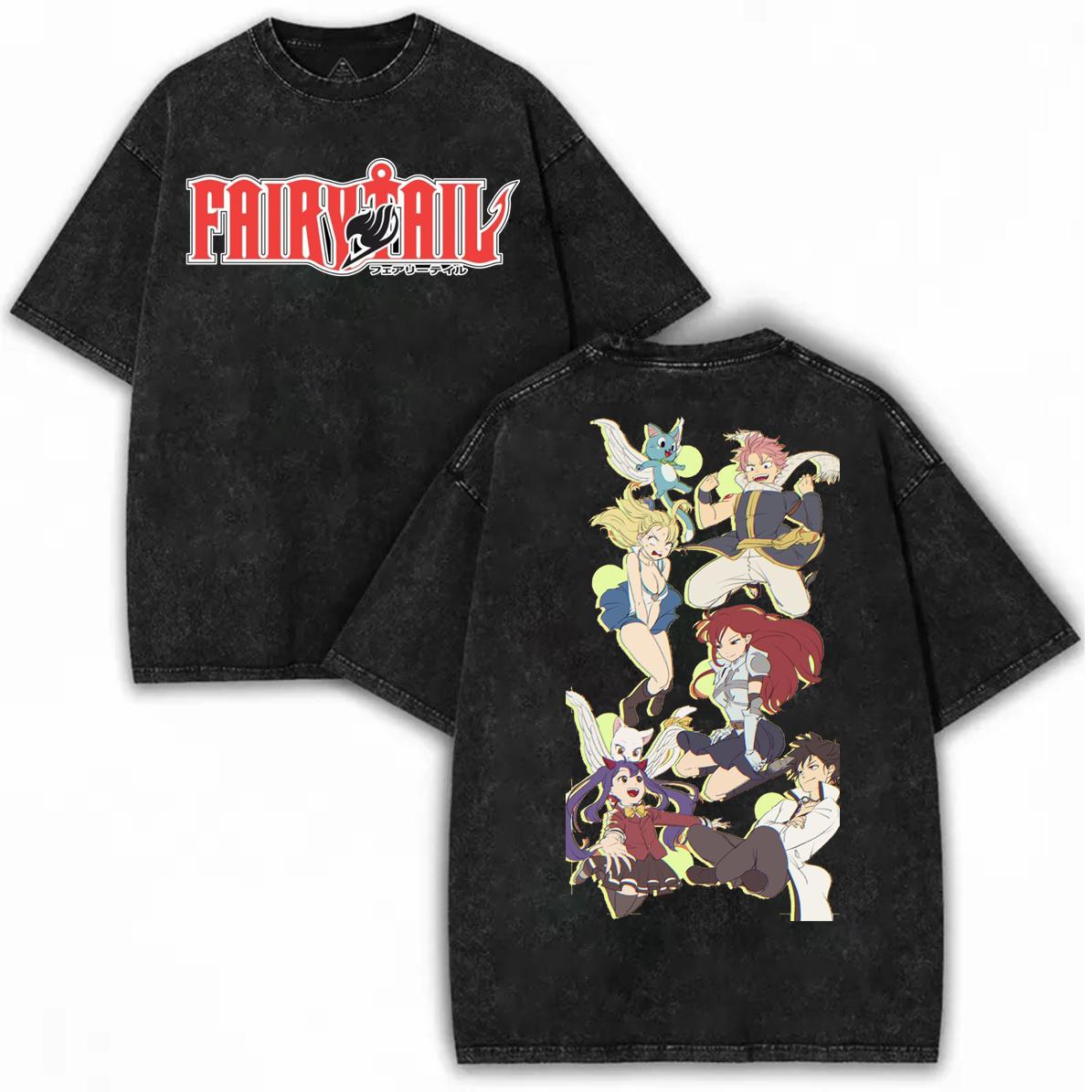 Japanese Fairy Tail Anime Graphic T Shirt Harajuku Washed Tshirt Unisex Women Clothing Oversized Cotton Short Sleeve Tees S
Japanese Fairy Tail Anime Graphic T Shirt Harajuku Washed Tshirt Unisex Women Clothing Oversized Cotton Short Sleeve Tees S