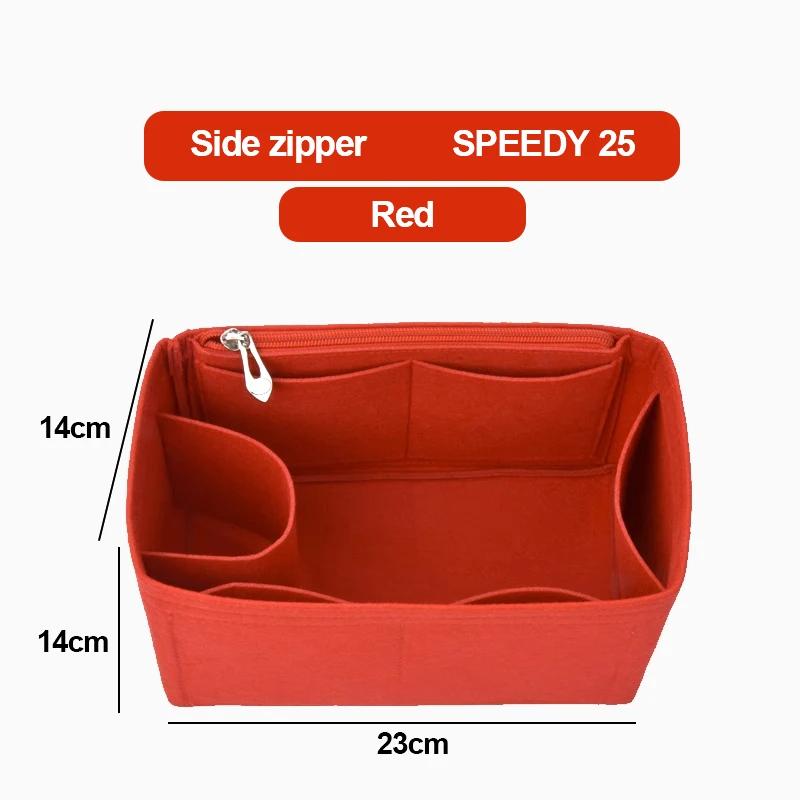 Protable Felt Insert Women s Cosmetic Bag Organizer Insert With zipper Bag Shaper Storage Inner Purse Fit For Speedy 25 30 35
Protable Felt Insert Women s Cosmetic Bag Organizer Insert With zipper Bag Shaper Storage Inner Purse Fit For Speedy 25 30 35
