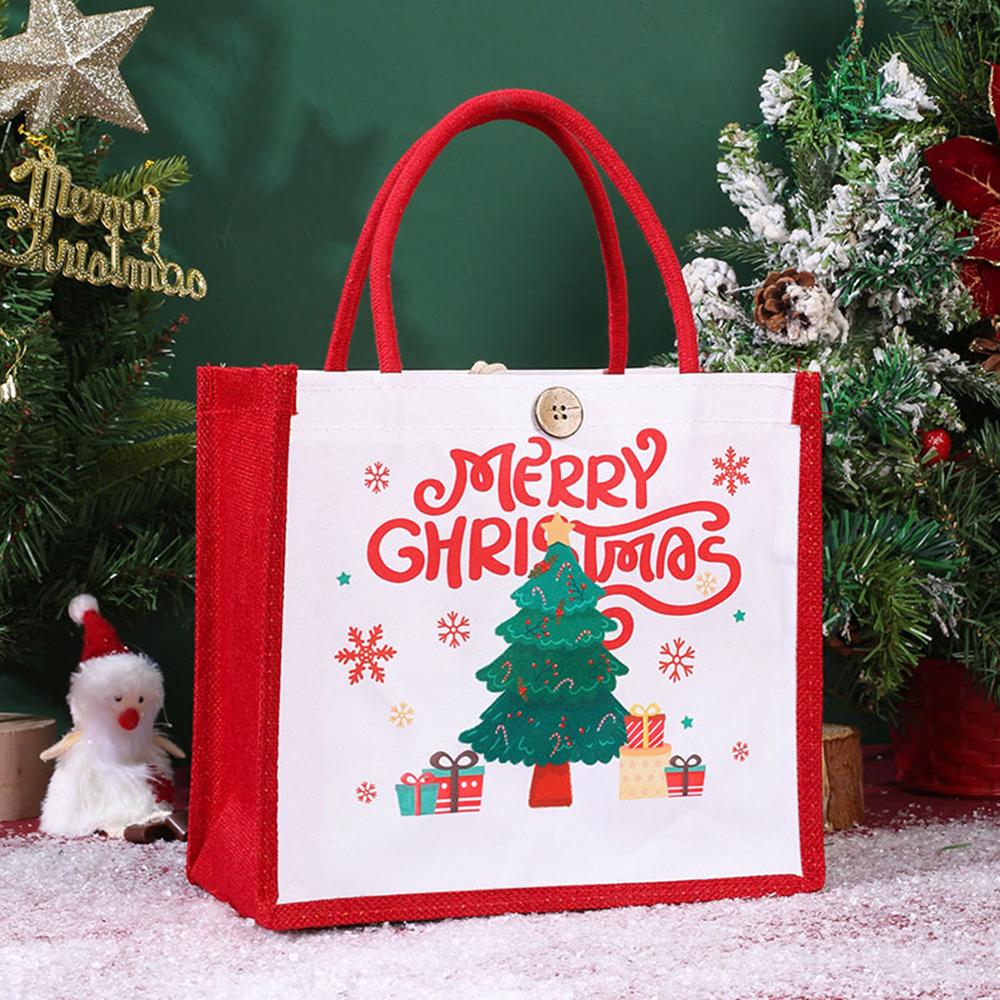 Christmas Canvas Tote Bag Santa Claus Prints Large Capacity Christmas Pattern Handbag Female Eco-Friendly Shopping Gift Handbag
Christmas Canvas Tote Bag Santa Claus Prints Large Capacity Christmas Pattern Handbag Female Eco-Friendly Shopping Gift Handbag
