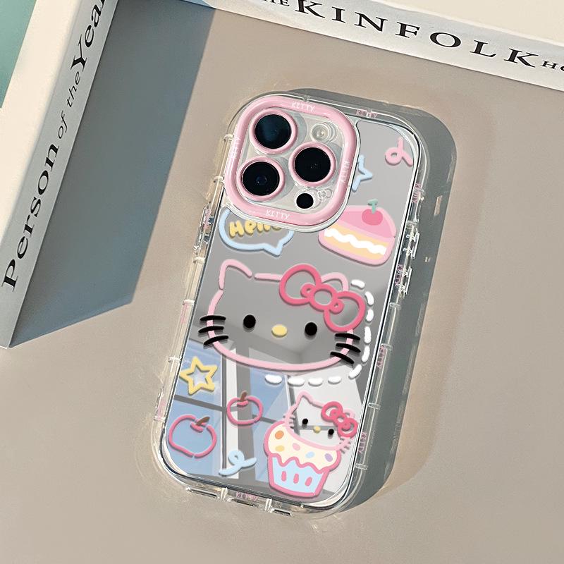 Cute Cake Cat Mirror Case for iPhone 17 Pro Max, 16, 15, 14 iPhone 15 Pro
Cute Cake Cat Mirror Case for iPhone 17 Pro Max, 16, 15, 14 iPhone 15 Pro