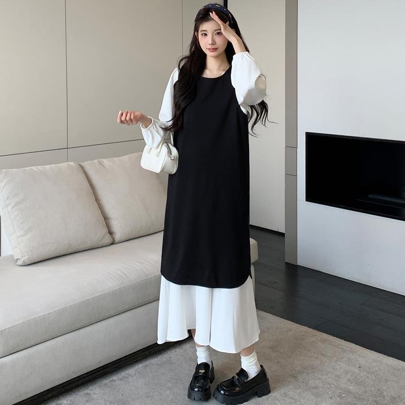 Spring Color Block Maternity Two-Piece Set 2XL
Spring Color Block Maternity Two-Piece Set 2XL