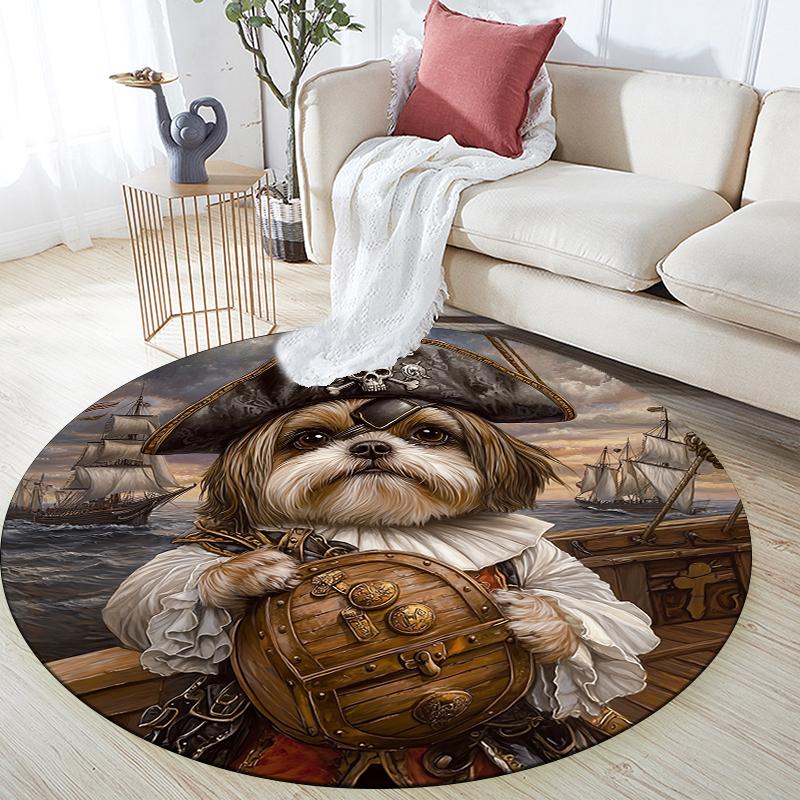 Shih Tzu pattern round rug,Carpet Rug for Living Room Bedroom Sofa Playroom Decor,Non-slip Floor Mat,Holiday Gifts and Birthday Gifts 80cmx80cm
Shih Tzu pattern round rug,Carpet Rug for Living Room Bedroom Sofa Playroom Decor,Non-slip Floor Mat,Holiday Gifts and Birthday Gifts 80cmx80cm