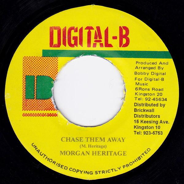 7inch Record MORGAN HERITAGE Chase Them Away NONE DigitalB 2003 Jamaica Reggae Ska Dub Used
7inch Record MORGAN HERITAGE Chase Them Away NONE DigitalB 2003 Jamaica Reggae Ska Dub Used