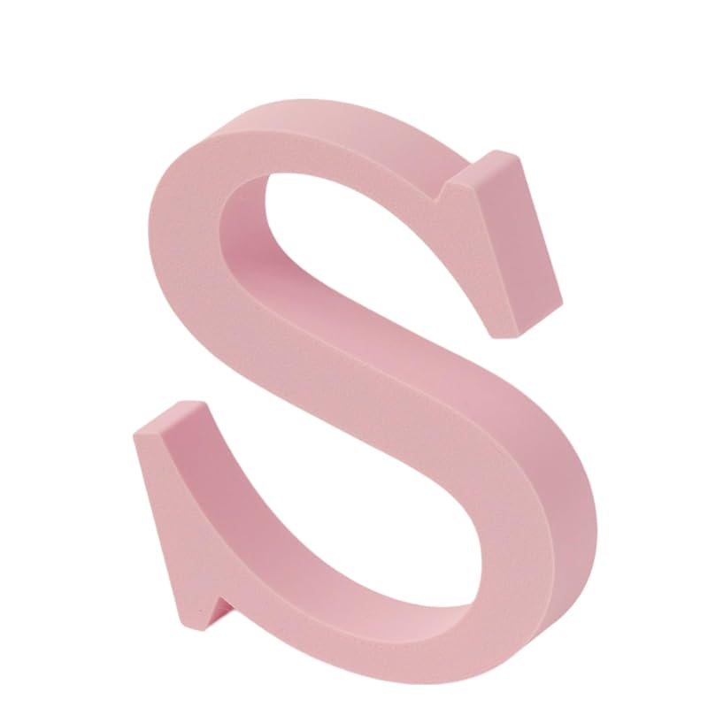 Универсальный продукт многоцветная буква алфавита розовая S
Универсальный продукт многоцветная буква алфавита розовая S