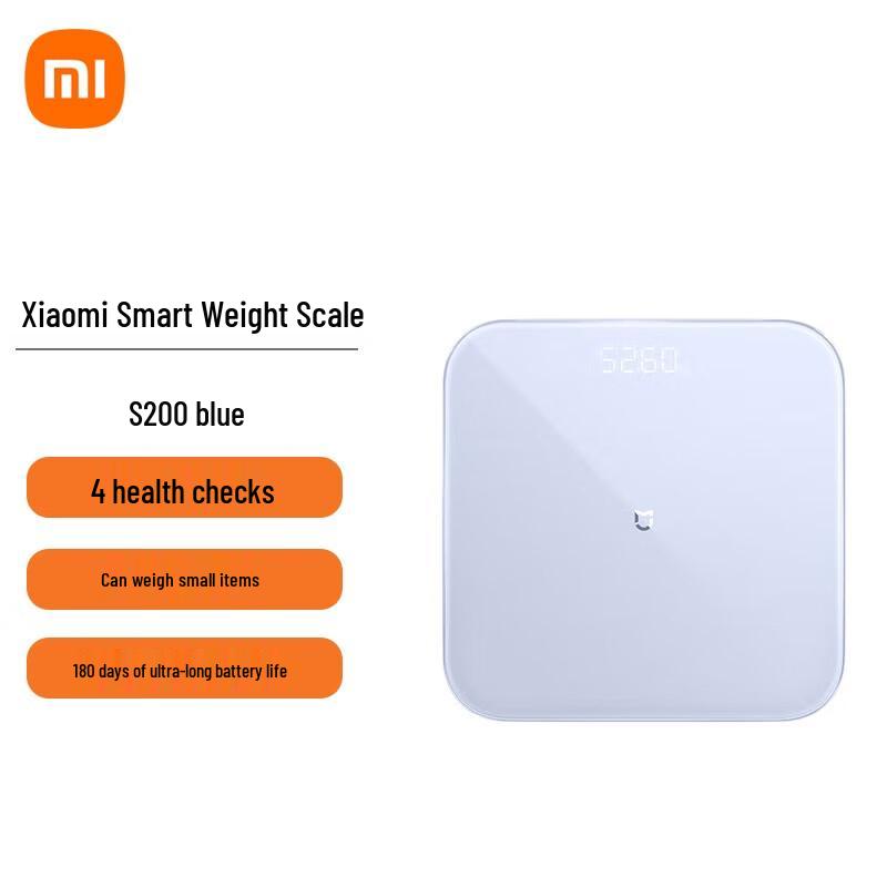 Xiaomi Smart Weight Scale S200
Xiaomi Smart Weight Scale S200