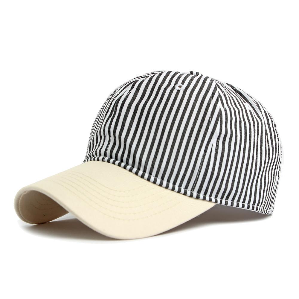 Striped Men Baseball Cap Women Sunscreen Sun Hat чорний
Striped Men Baseball Cap Women Sunscreen Sun Hat чорний