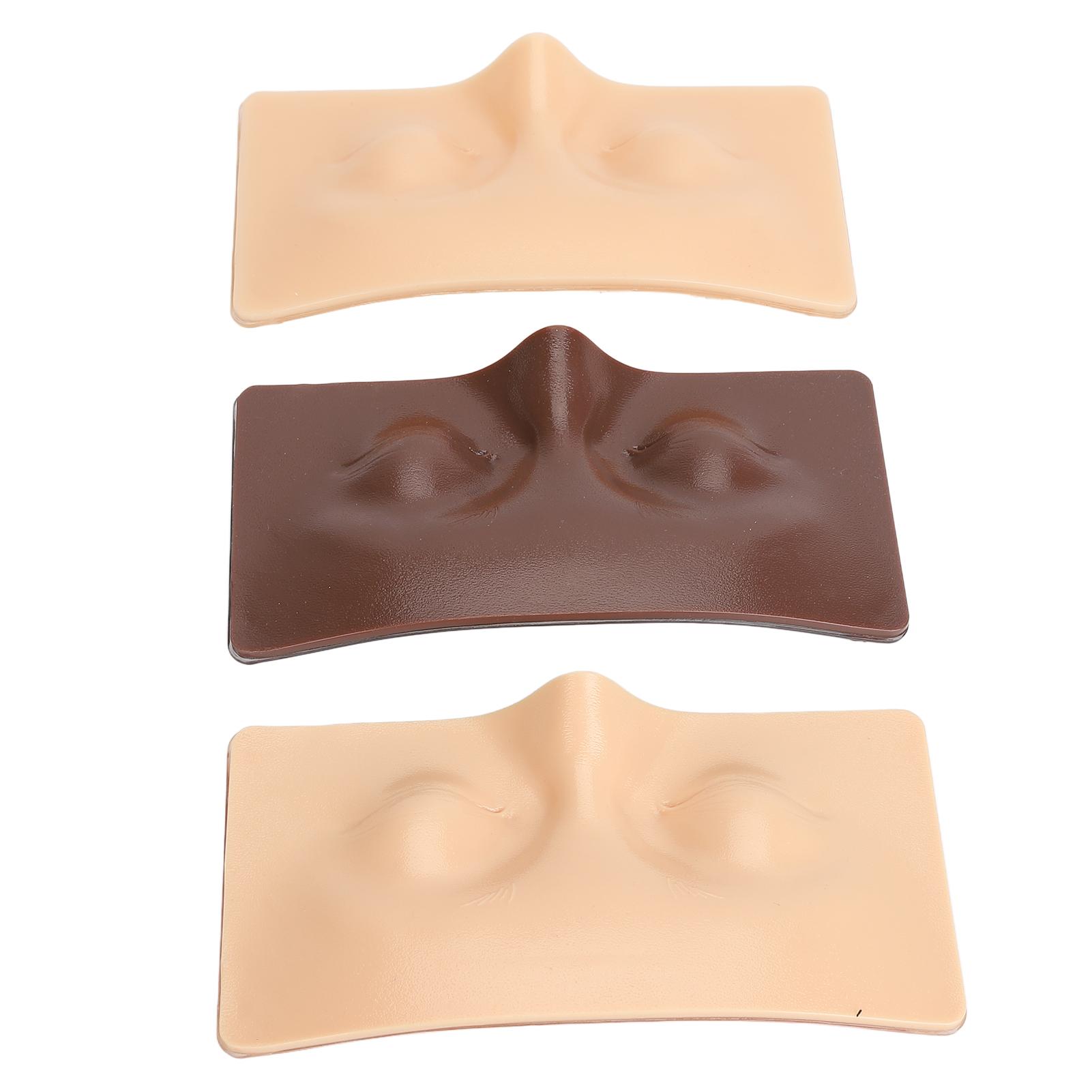 3 шт. Доска для отработки макияжа глаз, закрывающие глаза, многоразовая силиконовая доска для манекена для начинающих
3 шт. Доска для отработки макияжа глаз, закрывающие глаза, многоразовая силиконовая доска для манекена для начинающих