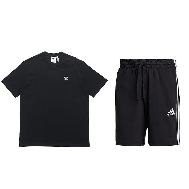 Adidas однотонный уличный минималистский логотип с круглым вырезом, коротким рукавом и полосатыми шортами на шнурке, повседневный спортивный комплект GN3454+GK9988 XXL
Adidas однотонный уличный минималистский логотип с круглым вырезом, коротким рукавом и полосатыми шортами на шнурке, повседневный спортивный комплект GN3454+GK9988 XXL