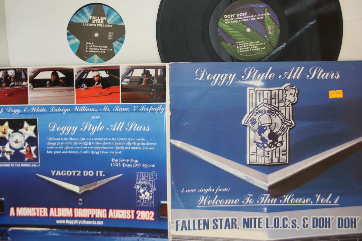 LP Record DOGGY STYLE ALL STARS - Fallen Star Nite Locs Doh Doh MCAR257891 DOGGY STYLE 2002 US Rap & Hip-Hop/R&B Used
LP Record DOGGY STYLE ALL STARS - Fallen Star Nite Locs Doh Doh MCAR257891 DOGGY STYLE 2002 US Rap & Hip-Hop/R&B Used