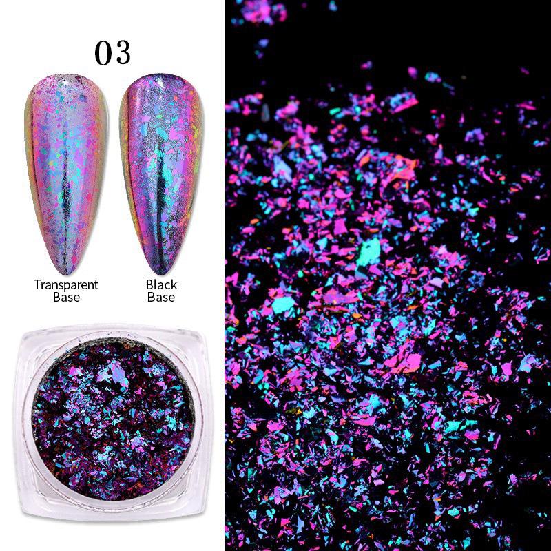 Opal Chameleon Iridescent Nail Powder – High-Shine Aurora Gel Glitter
Opal Chameleon Iridescent Nail Powder – High-Shine Aurora Gel Glitter
