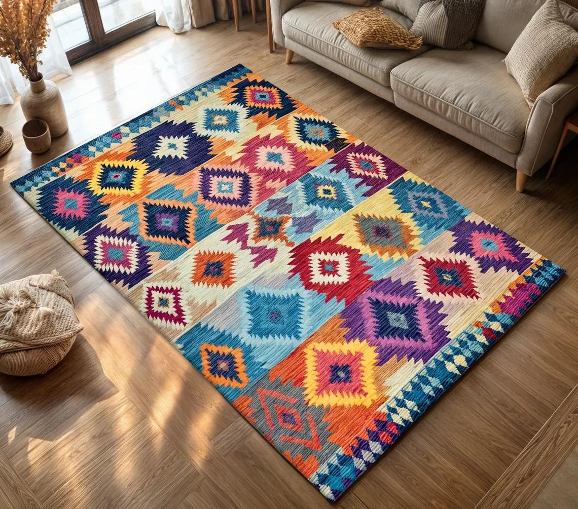 Moroccan-Inspired Creative Large Area Rug Non-Slip Stain-Resistant for Living Room Office Bedroom Soft Modern Home Decor Carpet 40x60cm
Moroccan-Inspired Creative Large Area Rug Non-Slip Stain-Resistant for Living Room Office Bedroom Soft Modern Home Decor Carpet 40x60cm