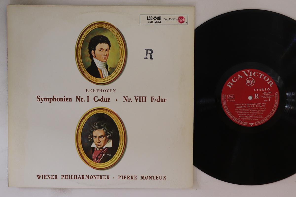 LP Record PIERRE MONTEUX WIENER PHILHARMONIK Beethoven Symphonien Nr. I Cdur LSC2491 RCA VICTOR RED Germany Classical Used
LP Record PIERRE MONTEUX WIENER PHILHARMONIK Beethoven Symphonien Nr. I Cdur LSC2491 RCA VICTOR RED Germany Classical Used