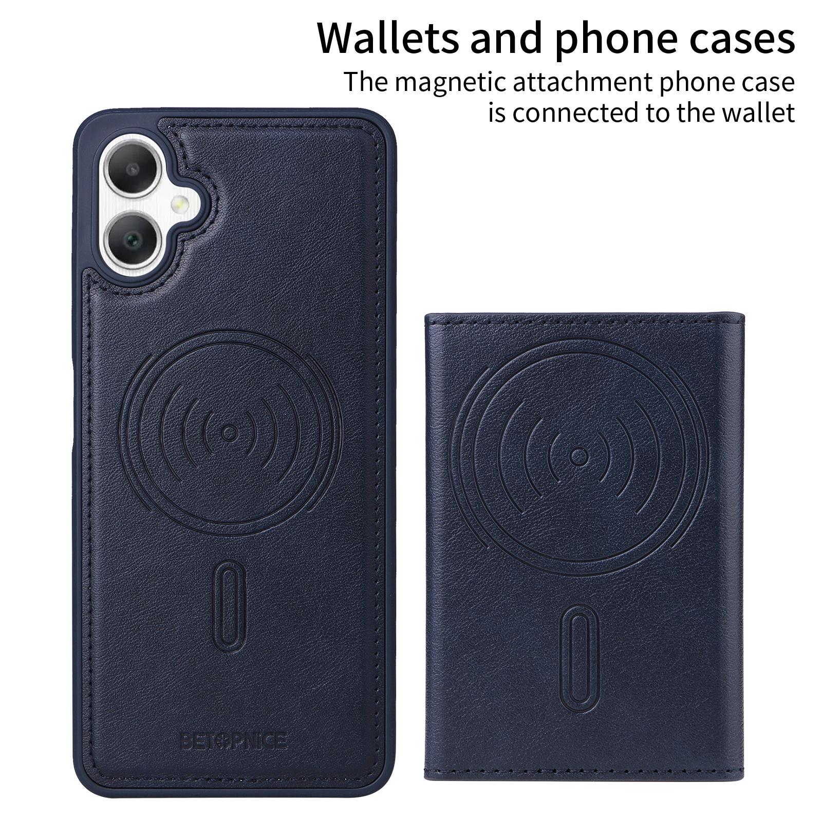 For Samsung Galaxy A06 4G Magnetic Case BETOPNICE Leather Phone Cover Kickstand with Detachable Card Bag Green
For Samsung Galaxy A06 4G Magnetic Case BETOPNICE Leather Phone Cover Kickstand with Detachable Card Bag Green