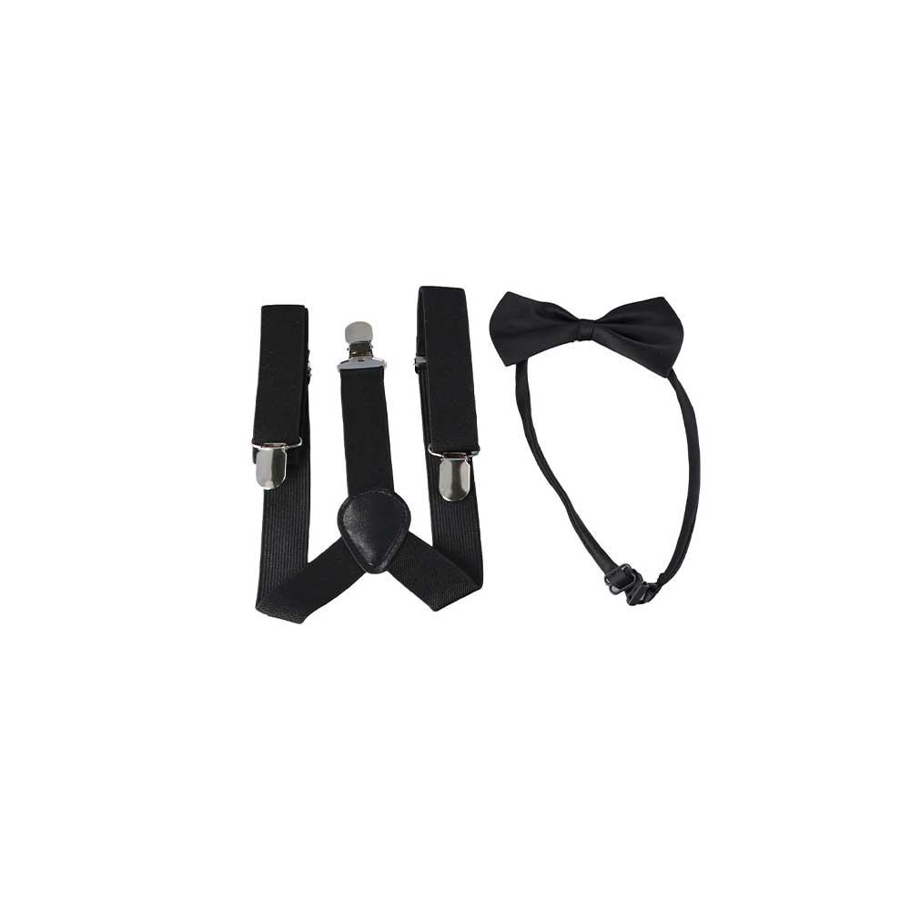 Children Strap Solid Color For Boys Bow Tie Hanging Pants Clip Suspenders Clips Tie Suspenders Set чёрный
Children Strap Solid Color For Boys Bow Tie Hanging Pants Clip Suspenders Clips Tie Suspenders Set чёрный