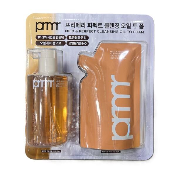 Primera Cleansing Oil to Foam 300ml + 200ml One thing
Primera Cleansing Oil to Foam 300ml + 200ml One thing