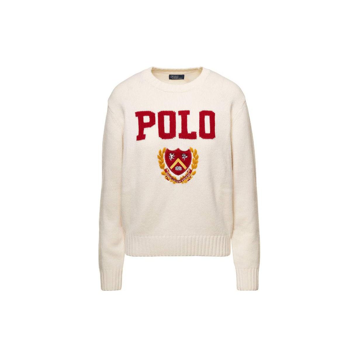 Ralph Lauren Letter Embroidered Printed Pullover Sweater Women sweater White 211910471-001 M
Ralph Lauren Letter Embroidered Printed Pullover Sweater Women sweater White 211910471-001 M