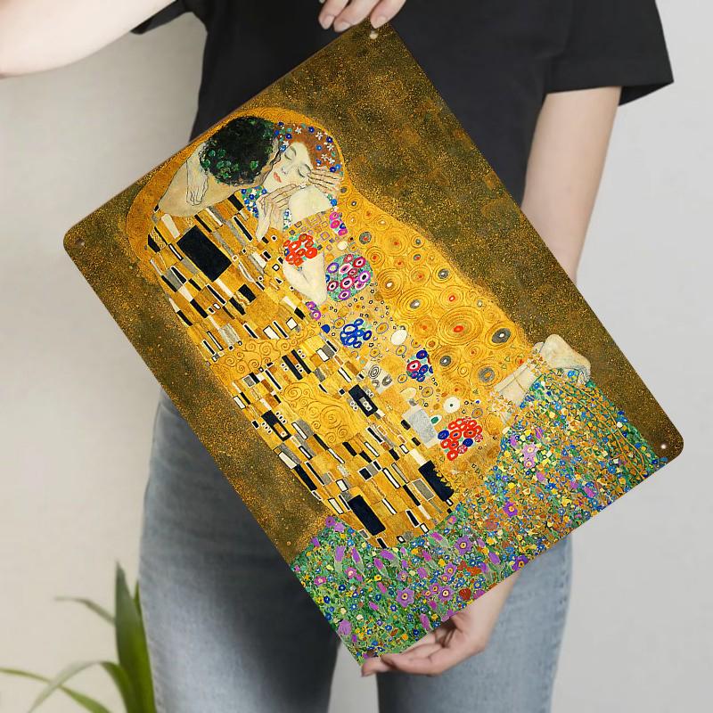 Golden Kiss Embrace Art Deco Iron Painting Home Wall Decor Living Room BedroomDecorative Painting 20x30cm(7.8x11.8inch)
Golden Kiss Embrace Art Deco Iron Painting Home Wall Decor Living Room BedroomDecorative Painting 20x30cm(7.8x11.8inch)