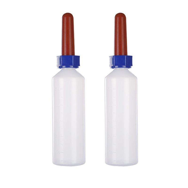 A25F-Milk Feeder Bottle 2PCS 500Ml Calf Nursing Feeder Bottles With Rubber Nipples For Farm Goat Calf Sheep Livestock Tools
A25F-Milk Feeder Bottle 2PCS 500Ml Calf Nursing Feeder Bottles With Rubber Nipples For Farm Goat Calf Sheep Livestock Tools