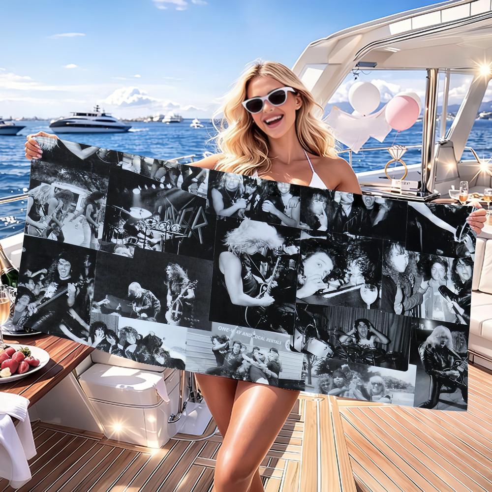 Rock Band S-Slayer Towel Quick Dry Absorbent Beach Towel for Sports, Fitness, Swimming and Outdoor Activities W30*H60(CM)
Rock Band S-Slayer Towel Quick Dry Absorbent Beach Towel for Sports, Fitness, Swimming and Outdoor Activities W30*H60(CM)
