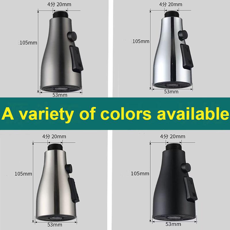 Kitchen Pull Out Faucet Replace Sprayer Nozzle 3 Modes ABS Bathroom Basin Sink Shower Spray Head For 1/2 Connection
Kitchen Pull Out Faucet Replace Sprayer Nozzle 3 Modes ABS Bathroom Basin Sink Shower Spray Head For 1/2 Connection