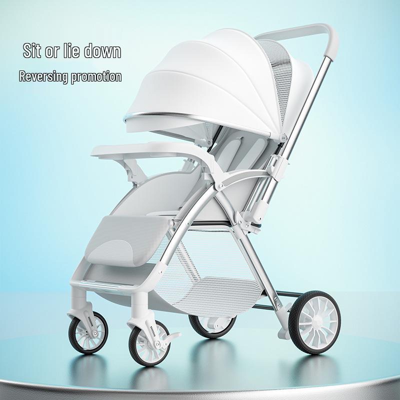 Wisesonle Lightweight Two-Way Baby Stroller: High Landscape, Adjustable for Sitting and Lying Down.
Wisesonle Lightweight Two-Way Baby Stroller: High Landscape, Adjustable for Sitting and Lying Down.