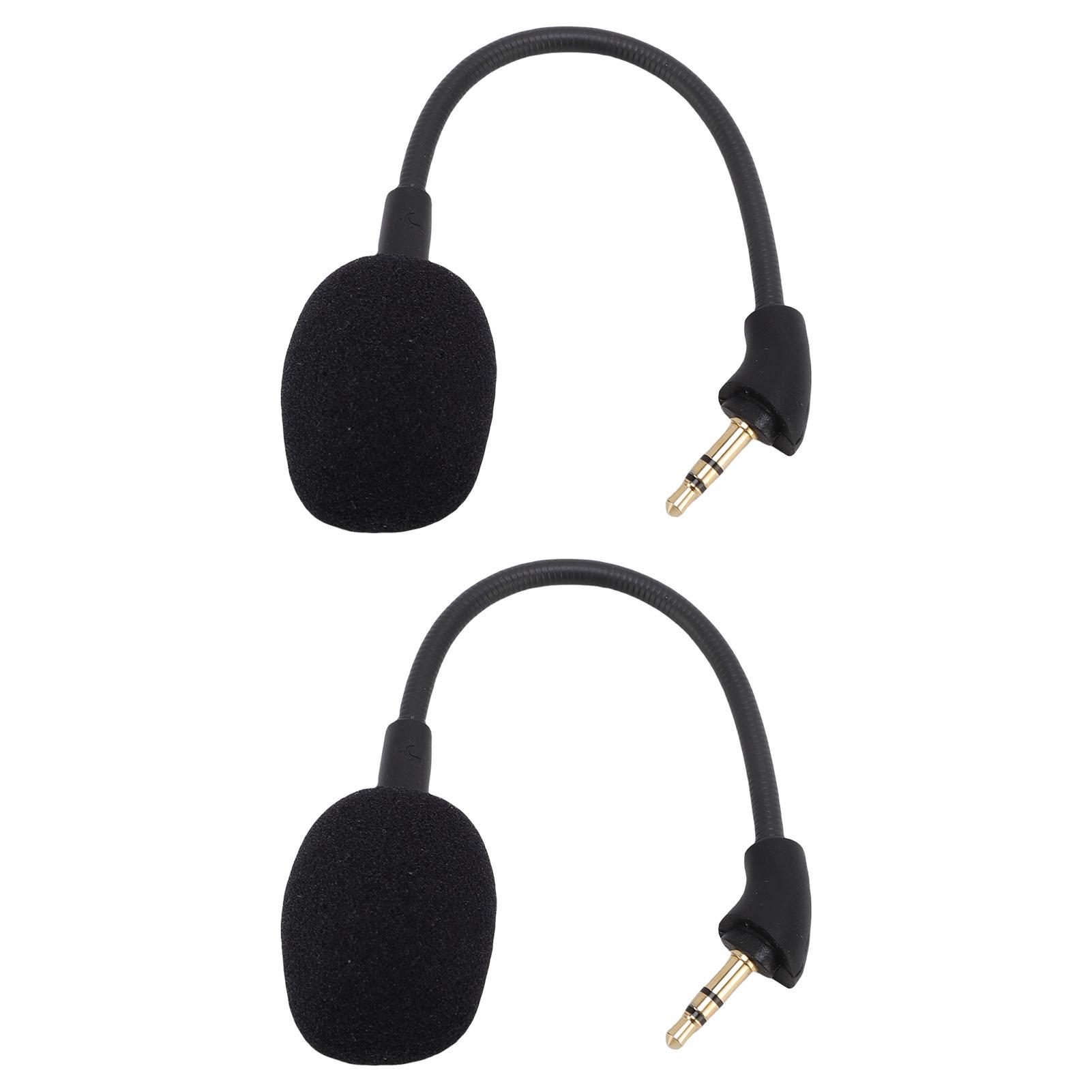 2PCS Microphone Replacement Fit for Kingston HyperX Cloud Mix Headphone 3.5mm Detachable Noise Cancelling Game
2PCS Microphone Replacement Fit for Kingston HyperX Cloud Mix Headphone 3.5mm Detachable Noise Cancelling Game