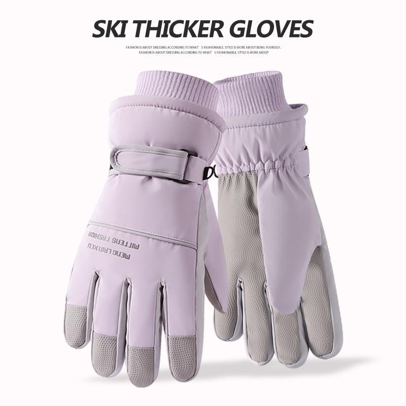 Unisex Winter Ski & Cycling Gloves: Waterproof, Warm, Velvet-Lined, Thickened Cold Protection.
Unisex Winter Ski & Cycling Gloves: Waterproof, Warm, Velvet-Lined, Thickened Cold Protection.