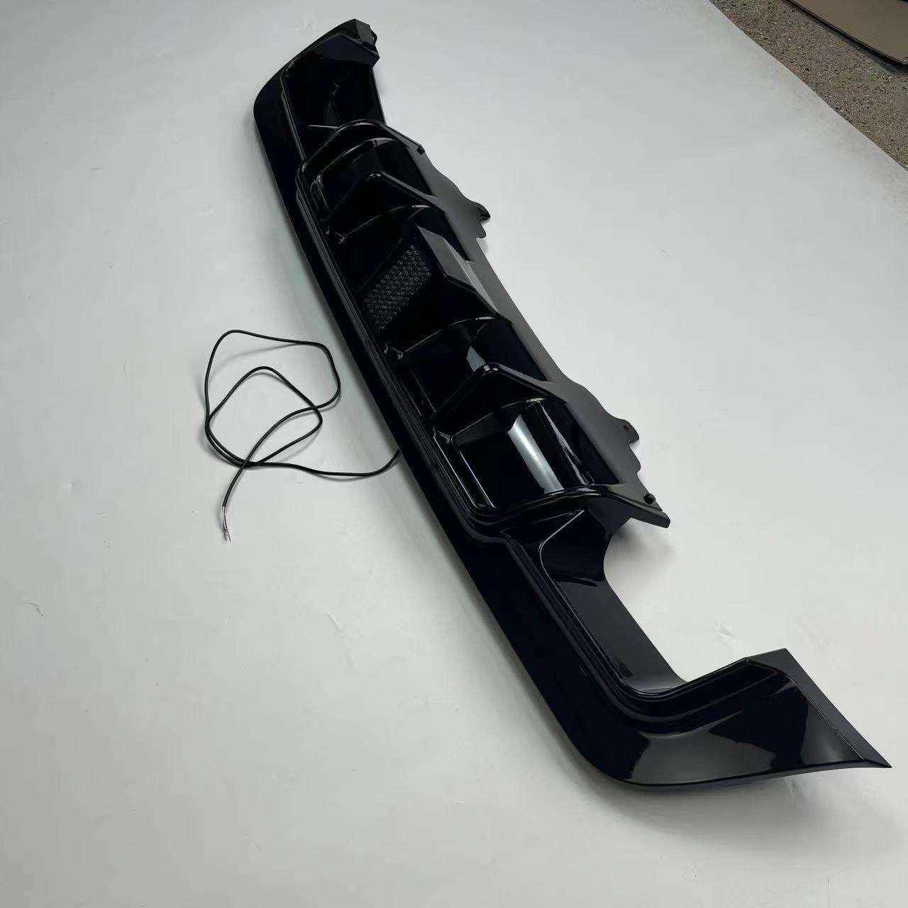 BMW 5 Series E60 Rear Diffuser with Dual Outlet Exhaust & Lights - Gloss Black Gloss Black
BMW 5 Series E60 Rear Diffuser with Dual Outlet Exhaust & Lights - Gloss Black Gloss Black