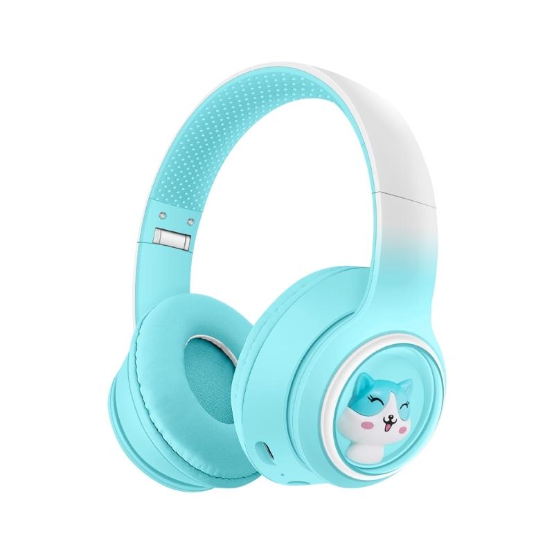 Bluetooth-compatible Headphone Over Ear Wireless Headphone with Memory Foam Earmuff Foldable Headset Deeper Bass for Students синій
Bluetooth-compatible Headphone Over Ear Wireless Headphone with Memory Foam Earmuff Foldable Headset Deeper Bass for Students синій