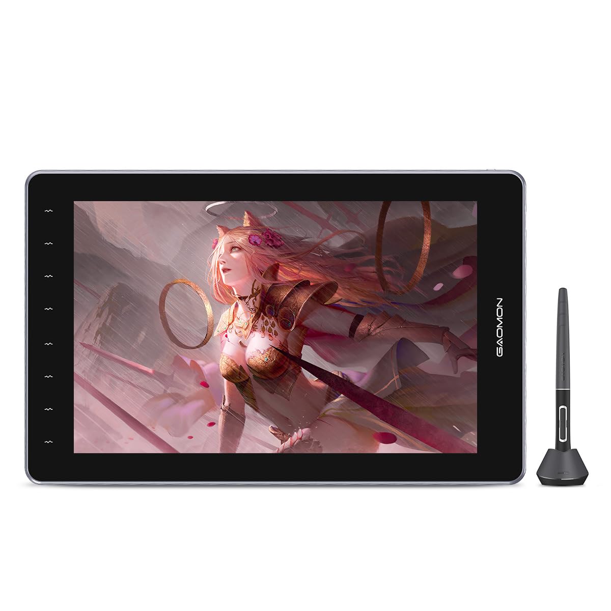 GAOMON PD1610 16-дюймовий 2.5K 120% sRGB Повністю ламінований РК-планшет з підключенням одним кабелем, 16:Співвідношення сторін 10, Антиблікове скло та металева підставка
GAOMON PD1610 16-дюймовий 2.5K 120% sRGB Повністю ламінований РК-планшет з підключенням одним кабелем, 16:Співвідношення сторін 10, Антиблікове скло та металева підставка
