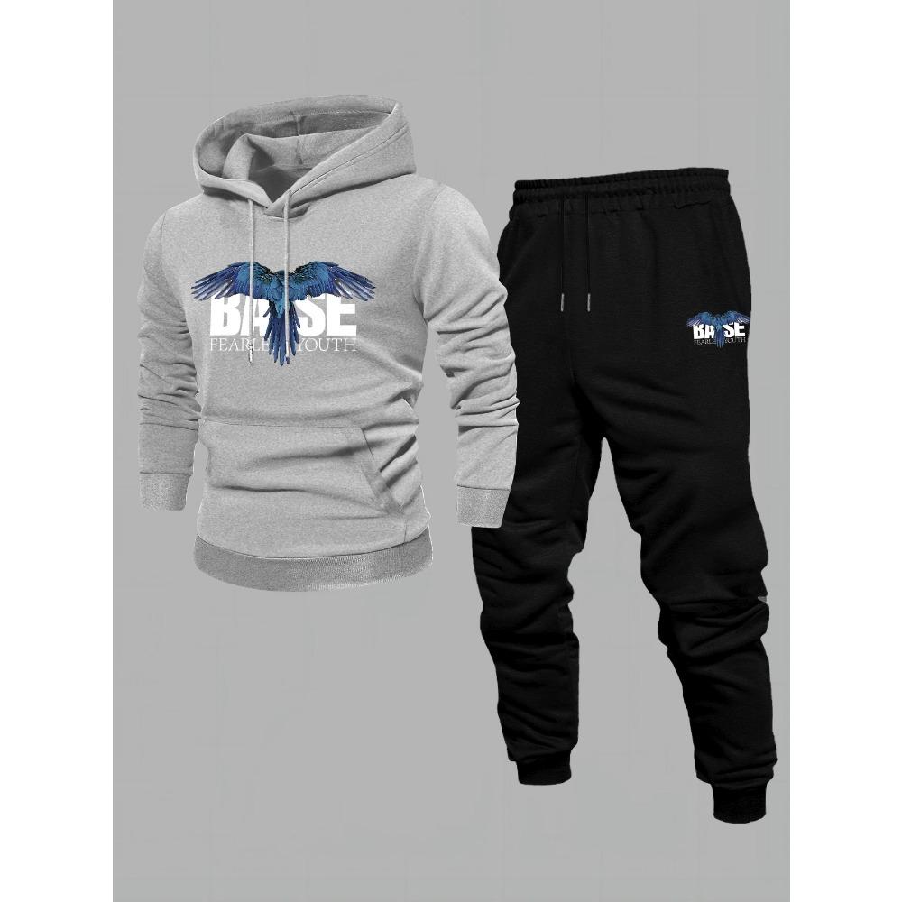 New Autumn and Winter Men s Hooded Sweatshirt with Cool Print, Long Sleeved Hooded Sweatshirt and Drawstring Pants, Suitable for Couples to Wear S
New Autumn and Winter Men s Hooded Sweatshirt with Cool Print, Long Sleeved Hooded Sweatshirt and Drawstring Pants, Suitable for Couples to Wear S