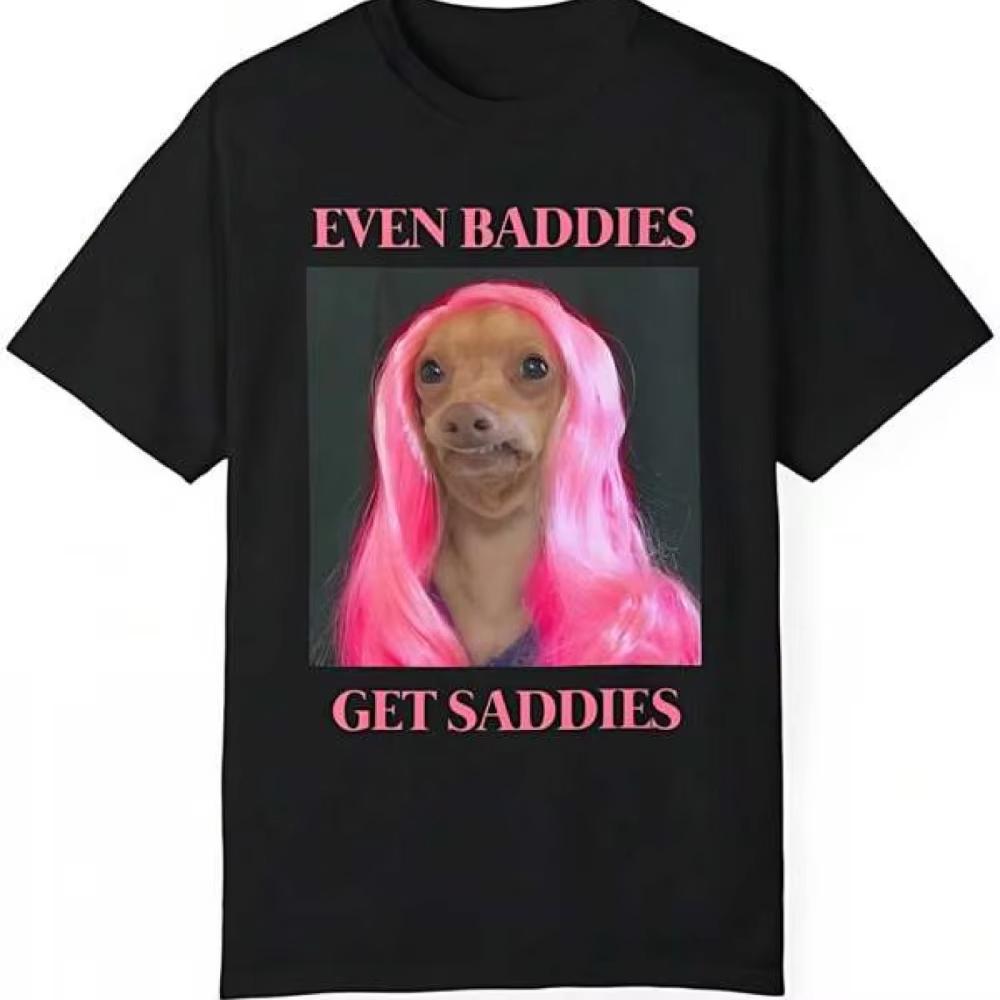 Even Baddies Get Saddies Funny T Shirt, White Elephant Dog Meme Thicc Boy Mental Health Anxiety Tee Unisex Garment-Dyed T-Shi... 5XL різнокольоровий
Even Baddies Get Saddies Funny T Shirt, White Elephant Dog Meme Thicc Boy Mental Health Anxiety Tee Unisex Garment-Dyed T-Shi... 5XL різнокольоровий