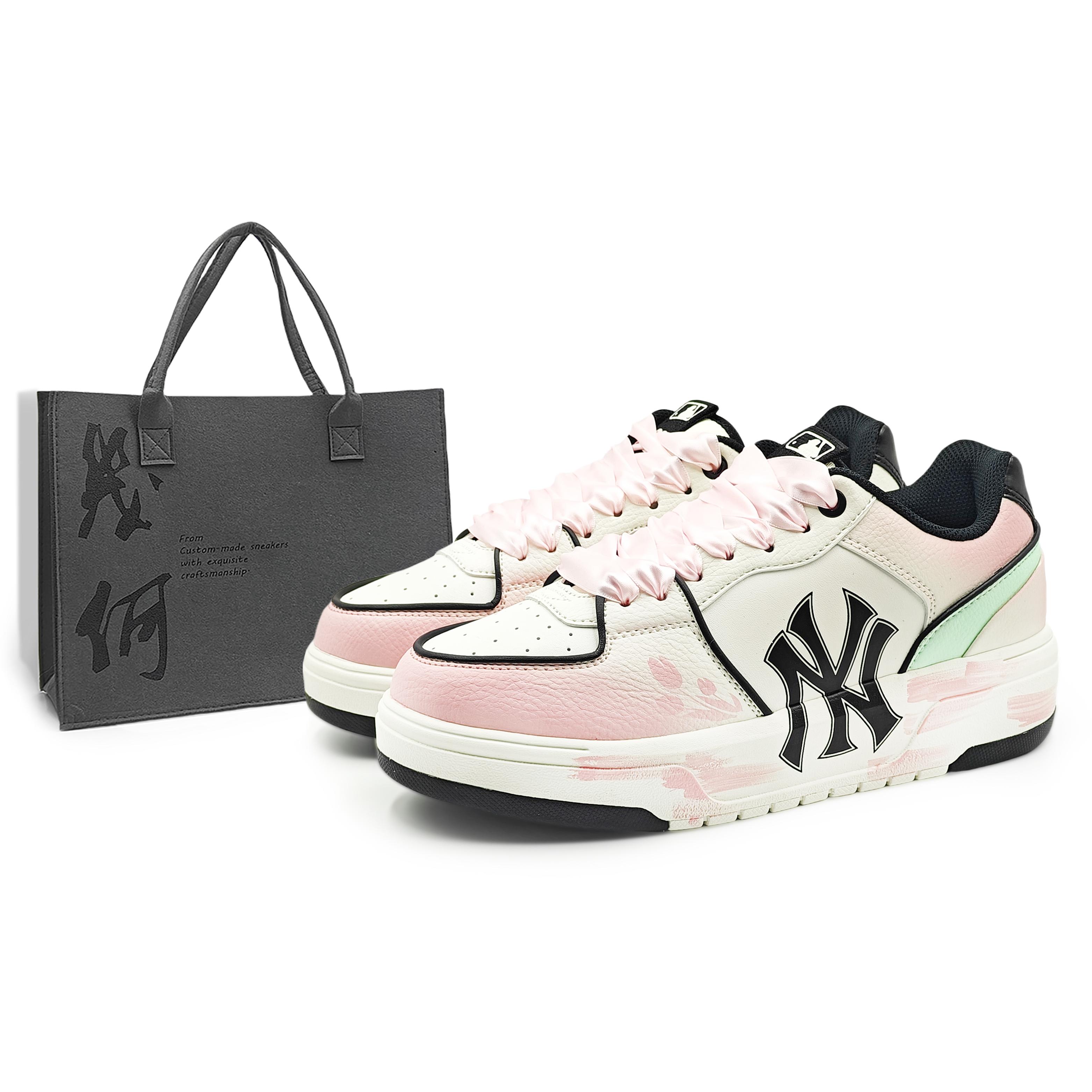 MLB Chunky Liner Abrasion Resistant Low top Skateboard Shoes Unisex Pink Green 3ASXCA12N-50WHS(Team1284-S) 44
MLB Chunky Liner Abrasion Resistant Low top Skateboard Shoes Unisex Pink Green 3ASXCA12N-50WHS(Team1284-S) 44