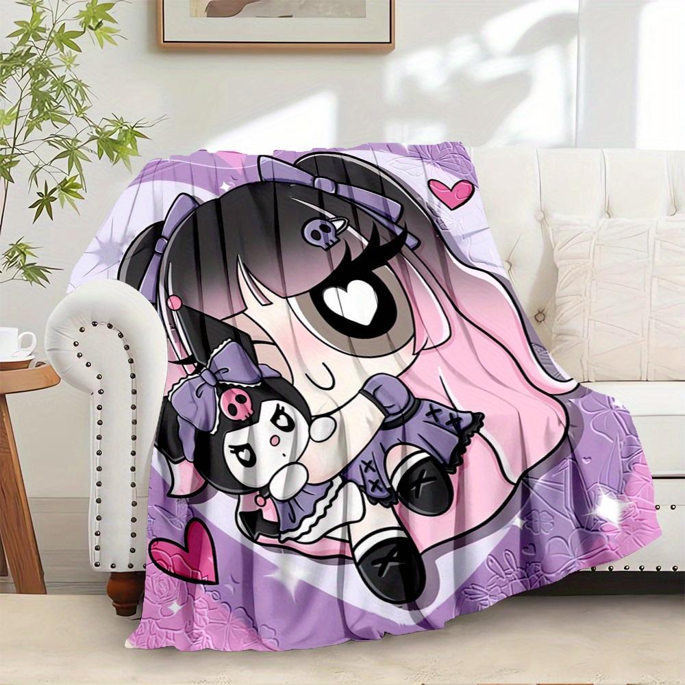 1pc Kuromi, Cute, CartoonDigital Print Fleece Blanket - Contemporary Style, Suitable for All Seasons, Perfect for Home, Travel, or Camping - 130x150cm
1pc Kuromi, Cute, CartoonDigital Print Fleece Blanket - Contemporary Style, Suitable for All Seasons, Perfect for Home, Travel, or Camping - 130x150cm