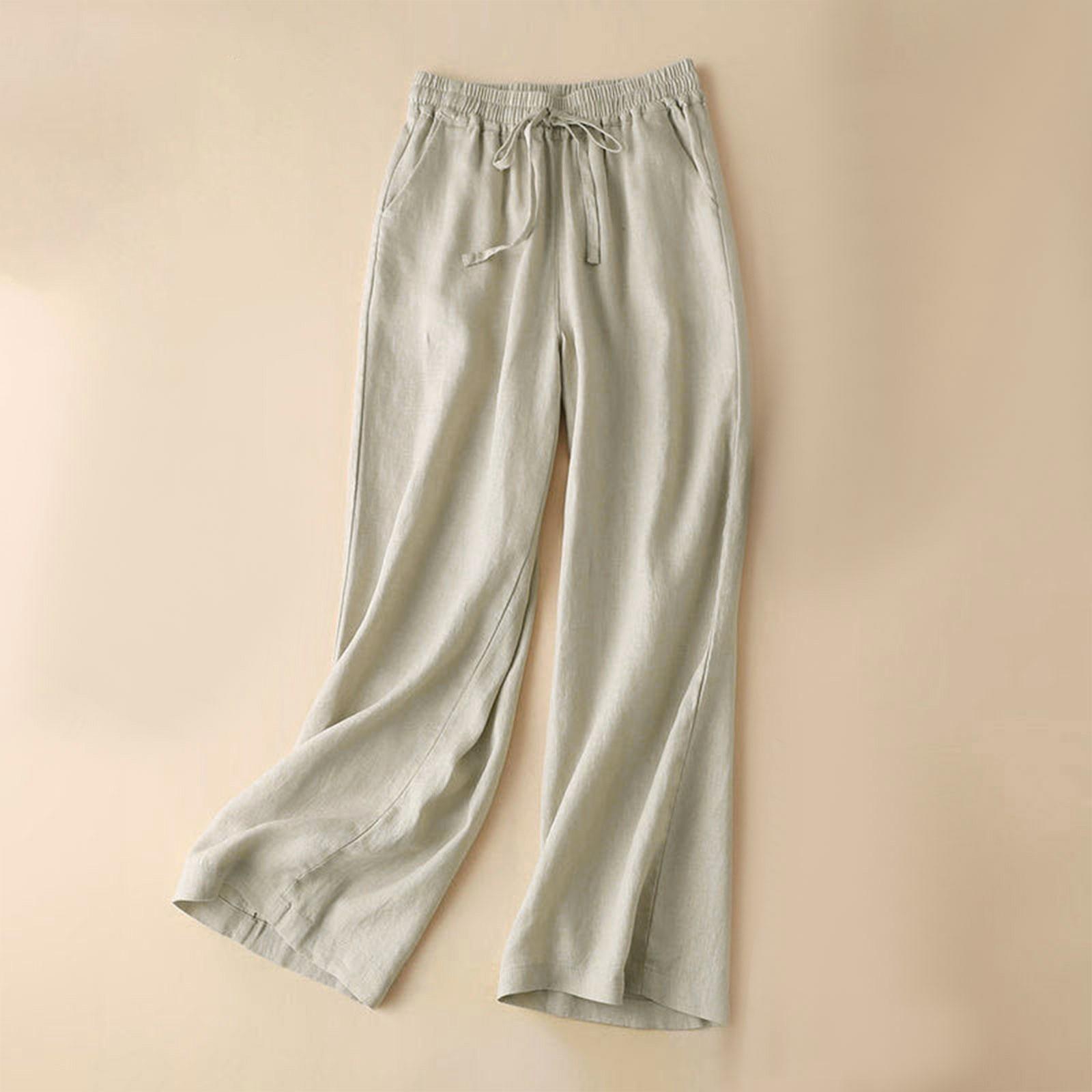 Fashion Women High-waisted Loose Summer Thin Slim Large Size Casual Straight Pants XXXL бежевый
Fashion Women High-waisted Loose Summer Thin Slim Large Size Casual Straight Pants XXXL бежевый