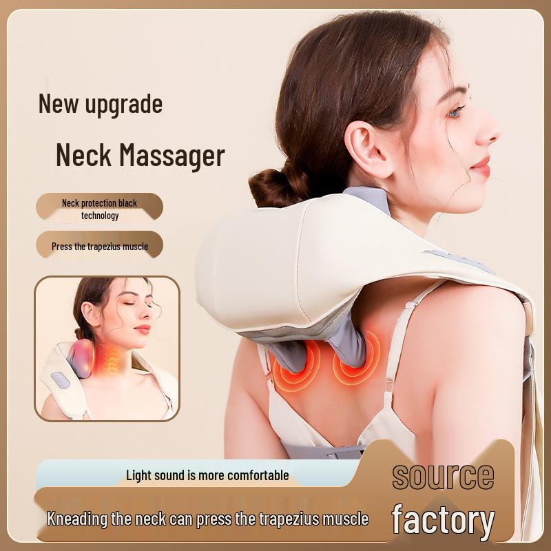 Electric Neck and Shoulder Massage Shawl - Trapezius Kneading Massager, Perfect Gift for Parents English Version
Electric Neck and Shoulder Massage Shawl - Trapezius Kneading Massager, Perfect Gift for Parents English Version