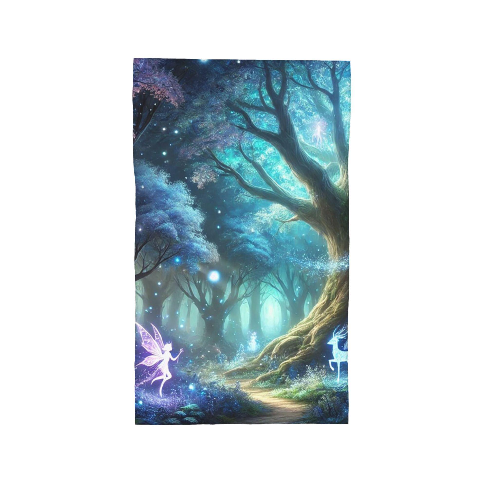 Glowing Enchanted Forest with Fairies and Magical Creatures Soft Face Towel Quick Dry Pool Bath Cotton Towels Breathable W40*H60(CM)
Glowing Enchanted Forest with Fairies and Magical Creatures Soft Face Towel Quick Dry Pool Bath Cotton Towels Breathable W40*H60(CM)